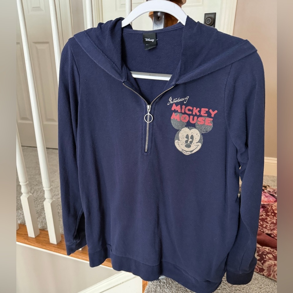 Mickey Mouse Navy Hoodie Torrid
